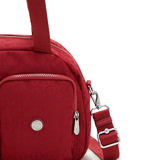 Kipling Cool Defea Iconic Shoulder Bags Signature Red | CA 1394IL